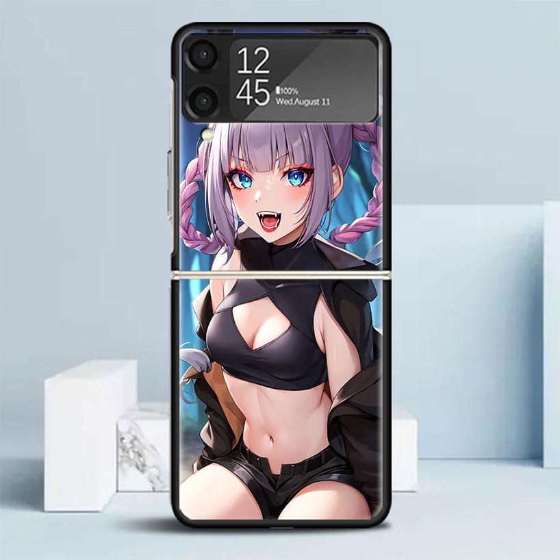 Чехол для телефона Nazuna Nanakusa из аниме для Samsung Galaxy Z Flip7 Flip6 5G Flip5 Flip4 Flip3 ZFlip 7 6 3 4 5 Ударопрочная задняя крышка Gal