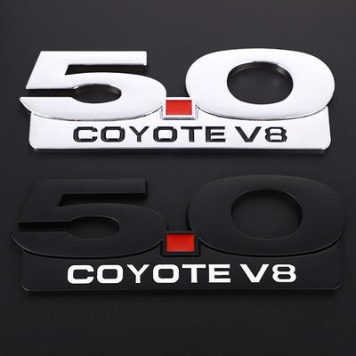 5,0 Coyote V8 логотип автомобиля наклейка передняя решетка капота эмблема значок для Mustang