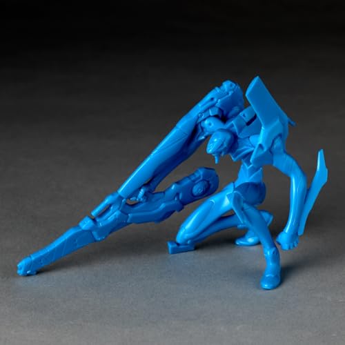 KAIYODO Artpla Sculpture Works Evangelion Initial Unit Second Unit Zero Unit Modified Interception 3rd New Tokyo City Non-Scale Unpainted Plastic