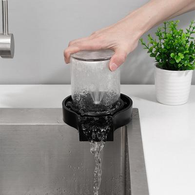 Ополаскиватель для чашек для кухонной мойки Быстрое ополаскивание Универсальная мойка для бутылок для мойки Мойка для стаканов для чашек, стаканов, детских бутылочек, бокалов для вина