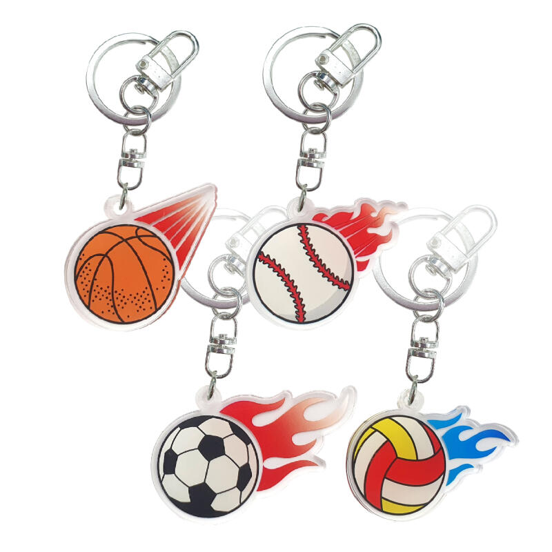 4 types of Gong series acrylic key rings