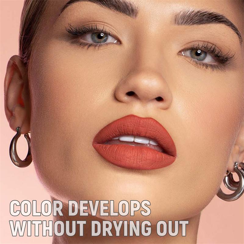HANDAIYAN 8 Nude Velvet Lipstick Sexy Charm Texture Lipstick Водостойкая антипригарная матовая помада для губ