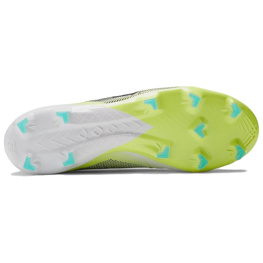 New Balance Furon V7+ Pro FG United In FuelCell Pack кроссовки унисекс белые Hi-Lite неоново-розовые SF1FH75