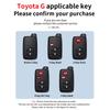 Чехол для ключа из цинкового сплава для Toyota Camry Prius Land Cruiser Prado 150 Crown для Subaru Foreste XV держатель автомобильные аксессуары