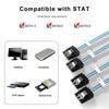 Sata To Sata Cable 4/6/8 Ports/Set SATA 3.0 Date Cable 7 Pin to 7 Pin Sas Cord 12Gbps HDD Cable For Server NAS PC