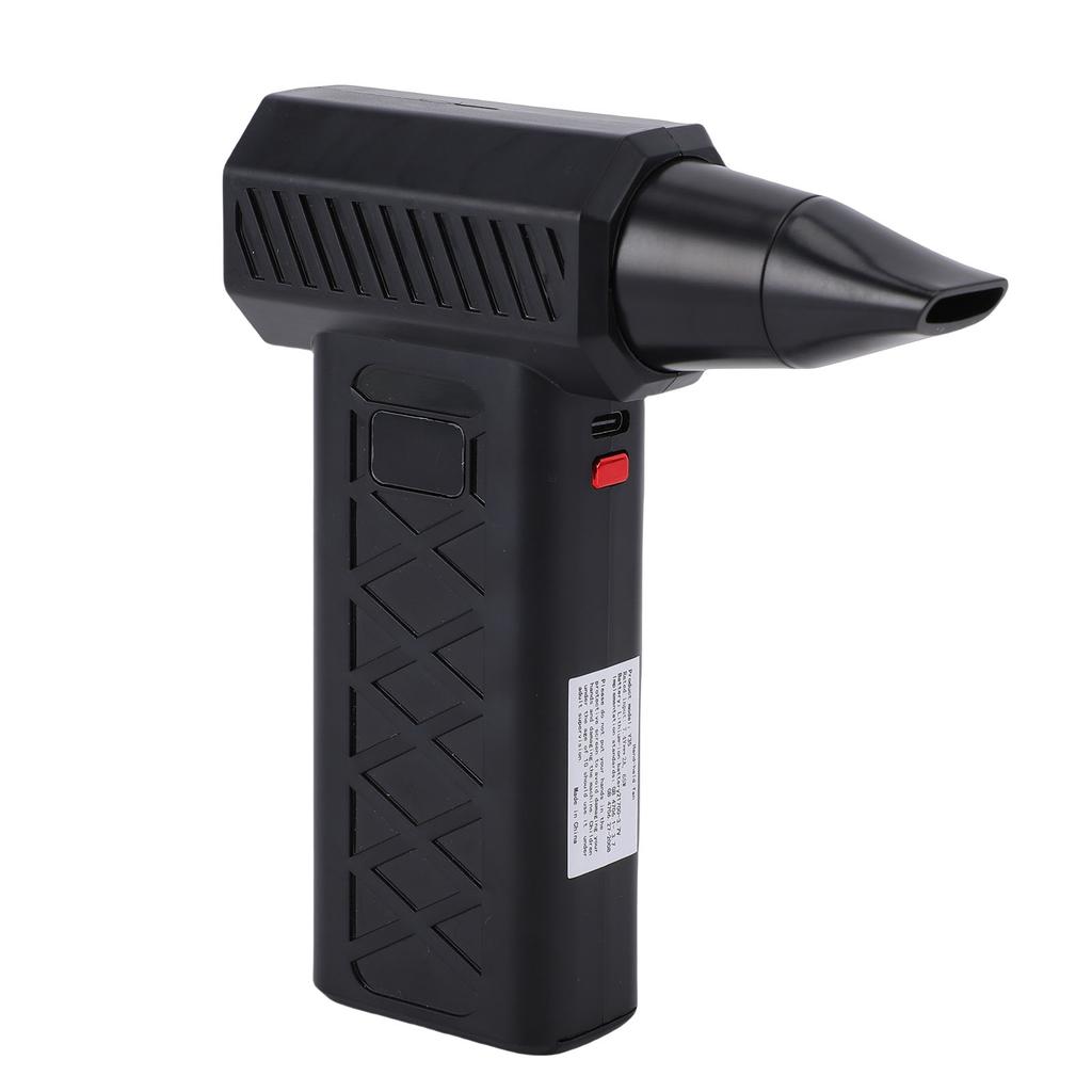 Duster LED Digital Display High Power High Speed Portable Electric Blower Duster with Emergency Light for Outdoor Travel