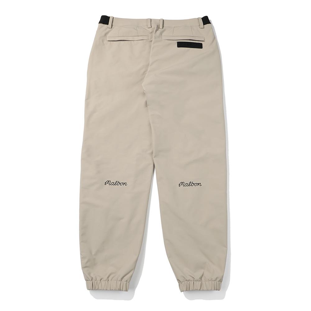 MALBON GOLF Double Layer Jogger Pants Greyish Beige (Man)