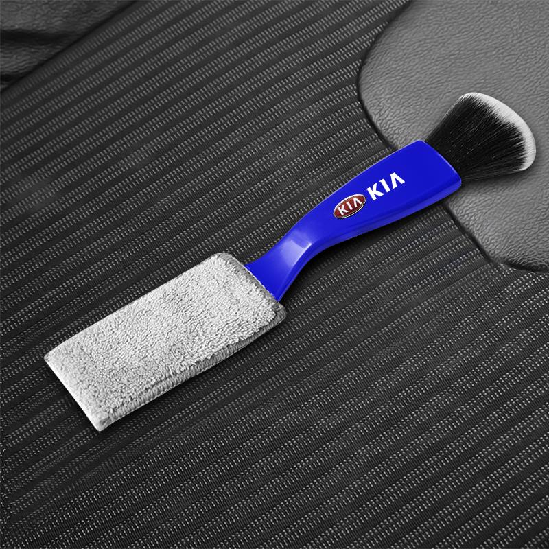 2026 Hot Car Sticker 1Pcs Car Air Outlet Cleaning Brush Dashboard Duster Brushes For KIA Ceed Rio Sportage R K3 K4 K5 K6 Ceed So