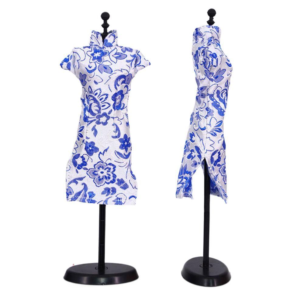 Аксессуары для кукол 30 см Уникальное платье Одежда Китайское традиционное платье Стиль ципао Модная вечерняя одежда для кукол 1/6 Праздничная одежда