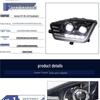 Сверхяркие светодиодные Bi-LED Проекторные Фары Foton EST для Модели H5est