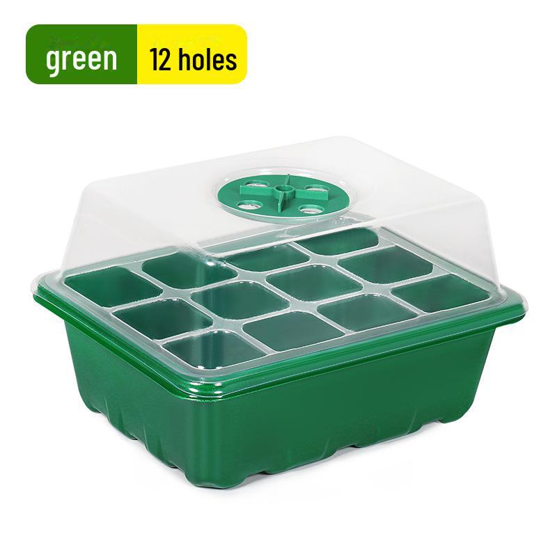 Трехсекционный воздухопроницаемый ящик для рассады для садоводства и пересадки