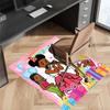 1pc Gracie's Corner9 Print Area Rug - Soft, Washable Non-Slip Indoor Mat for Office Chairs, Living Room, Home Office Decorative Rug