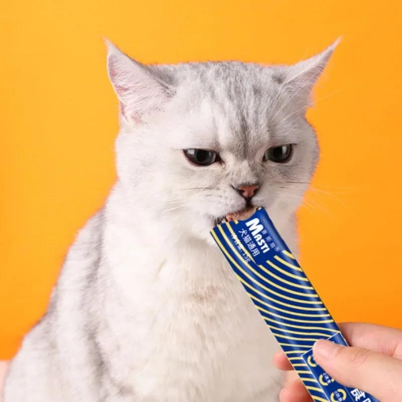 Закусочные батончики для домашних животных Закуски для кошек и собак Влажный корм для кошек Курица Говядина Кошачьи полоски Основной корм для кошек и собак Питательный Увлажняющий Откорм