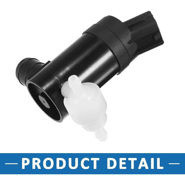Windshield Washer Motor Pump 98510-A9000 for Kia Sedona 2015-2019 Black