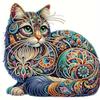 LEADINTOP Diamond Art Irregular Beads Cat Diamond Painting Kit Mosaic Art Popular Bead Art Cute Beginners Adults Children DIY Handmade Craft Kit