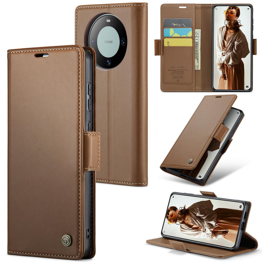 Для Huawei Mate 60/Mate 60 Pro/Mate 60 Pro+ чехол из искусственной кожи премиум-класса с функцией кошелька