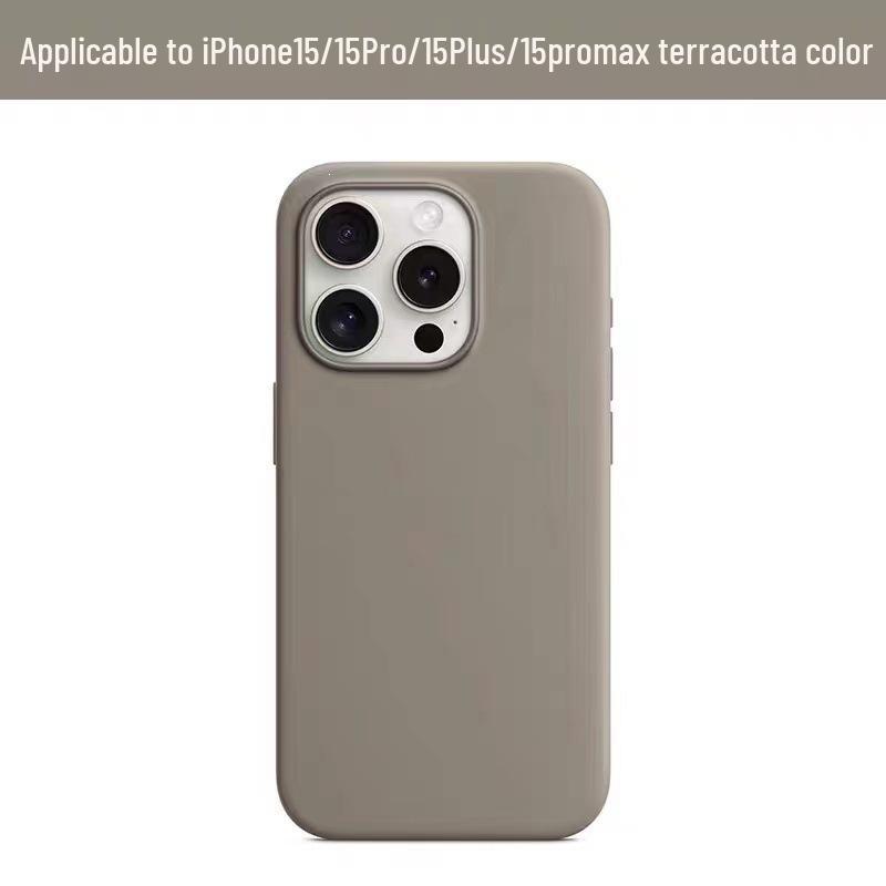 Настоящий чехол MagSafe из жидкого силикона для iPhone 13, 14, 15 Pro Max