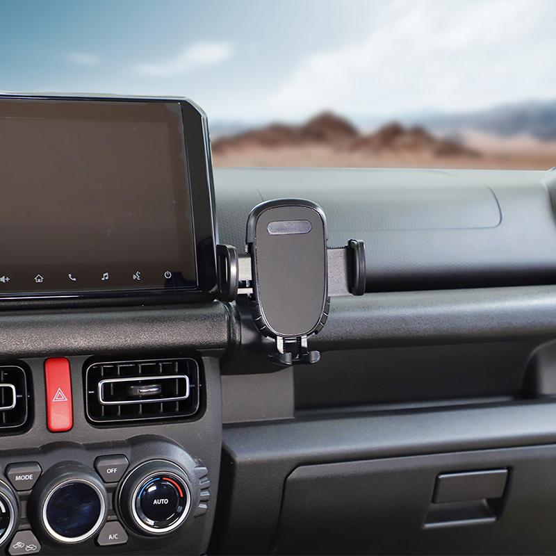 Автомобильный держатель для мобильного телефона, кронштейн для GPS-навигатора, подставка для телефона, аксессуары для интерьера автомобиля, подходит для Suzuki Jimny 2019 и новее, аксессуары для интерьера автомобиля