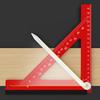 Woodworking Square Right Horizontal Angle Measuring Ruler 90-degree Measuring Set Square For Woodworking Multi-functional Tool