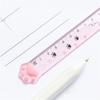 Kids Gifts 15cm Plastic Painting Cats Claw Ruler Straight Ruler Scale Ruler Measuring Ruler