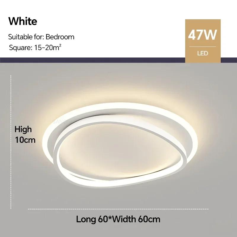 Современный светодиодный потолочный светильник для спальни, гостиной, столовой, балкона, кабинета, кухни, люстры, светильники, украшения для дома