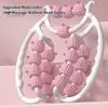 Leg Massage Roller Anti-Cellulite Lymphatic Drainage Deep Tissue Therapy Thighs Arm Back Shoulder Muscle Relaxation Massage Tool with 13/20 Rollers