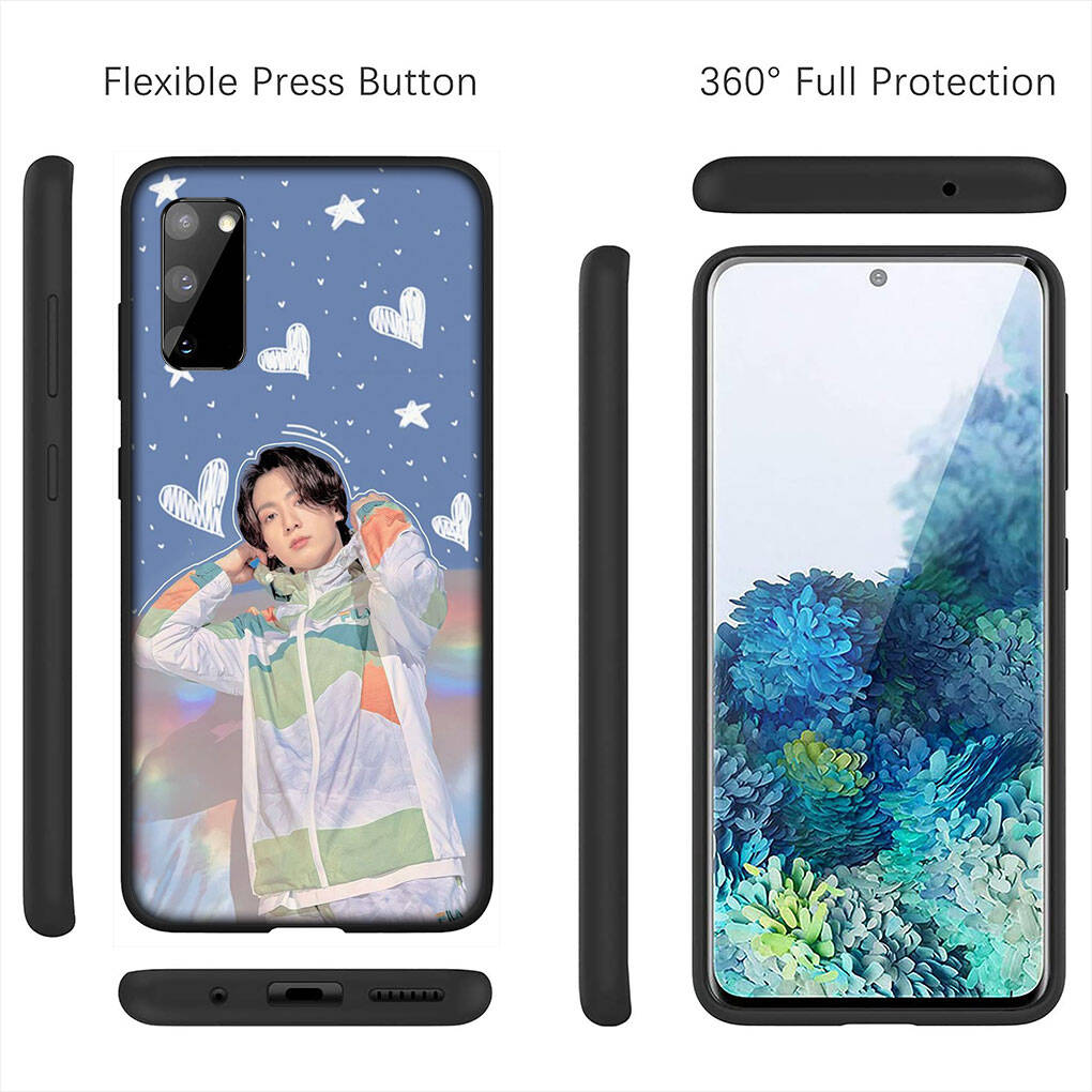 Чехол для iPhone 17 16 15 Xiaomi Poco X7 Redmi Note 14 13 12 11 Pro Max 16e Samsung Galaxy S25 S24 S23 OPPO Huawei Jeon Jung Kook Jeonkook Чехол для телефона