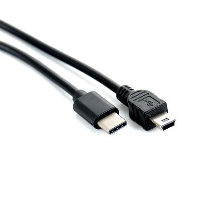 Кабель USB Type-C на Mini USB Адаптер-конвертер USB-C папа на Mini-B папа