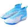 Li Ning TF Искусственный газон Скользкий Устойчивый к истиранию Футбольные бутсы Мужские Бело-синие ASTU049-2