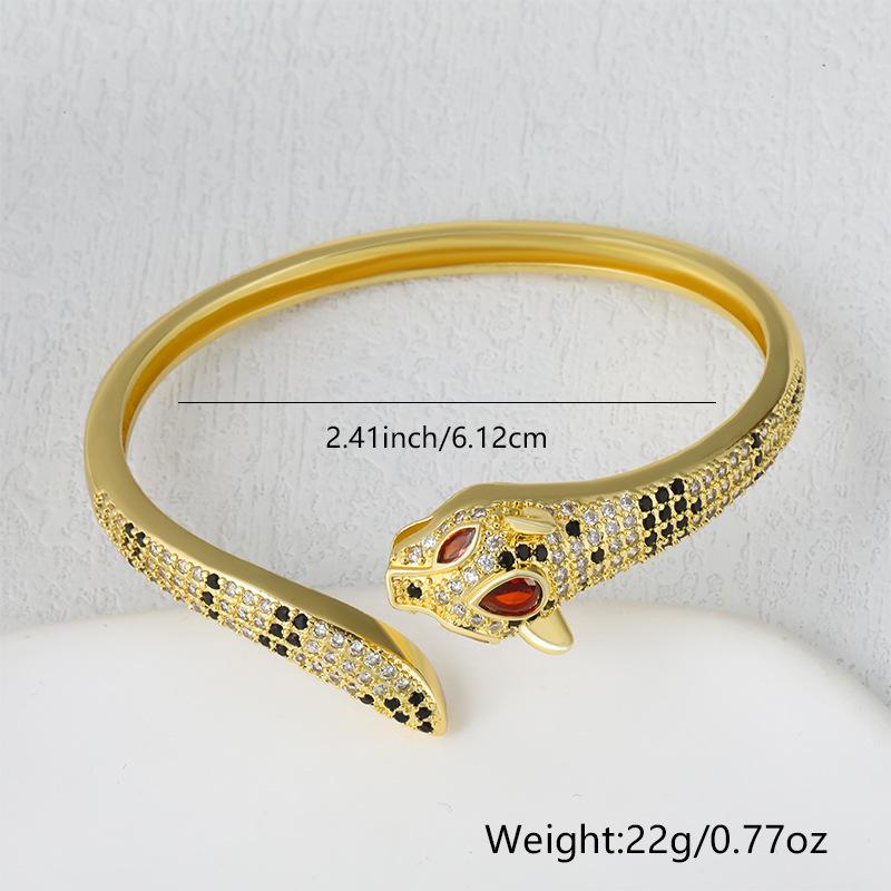 European and American Fashion and Creative Leopard Bracelet Light Style High-end Men's and Women's Bracelets