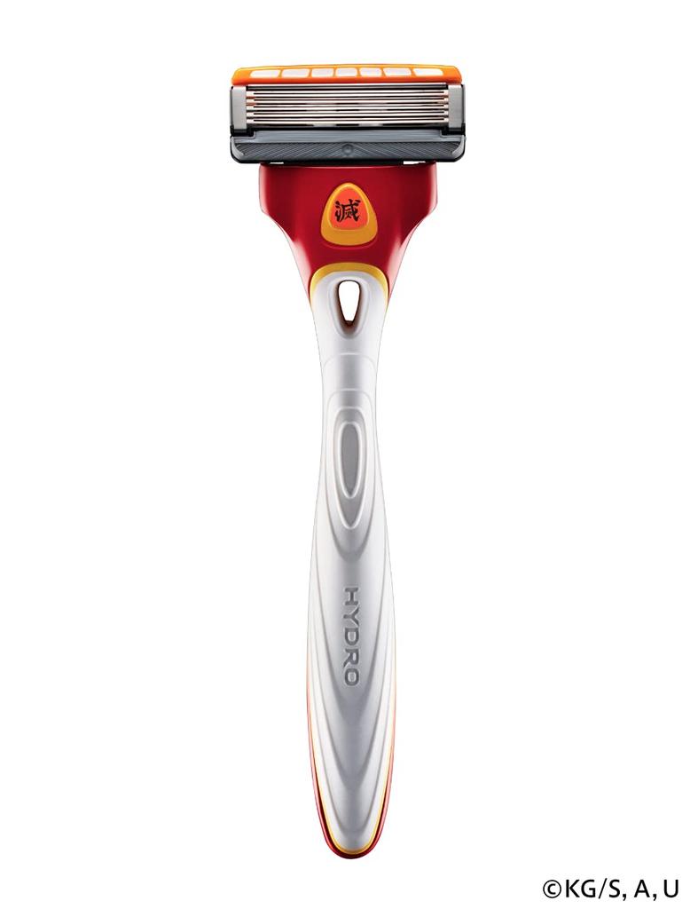 Schick Demon Kimetsu no Yaiba Model Hydro 5 Premium Holder с лезвием 1 сменное лезвие и подставка для бритвы 1 шт. Slayer +