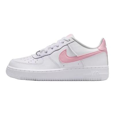 Кроссовки Air Force 1 GS Белые Средний Мягкий Розовый Детские CT3839-115