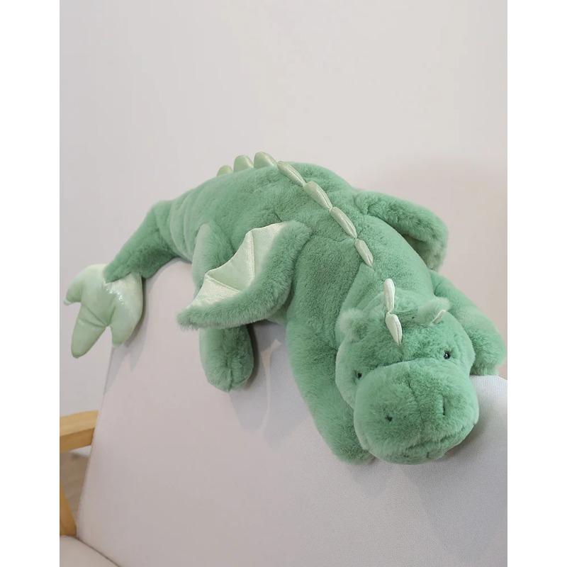 90 см/110 см дракон плюшевый мягкая игрушка чучело животное большой размер летающий динозавр декоративная подушка для дома кукла детские игрушки подарок на день рождения