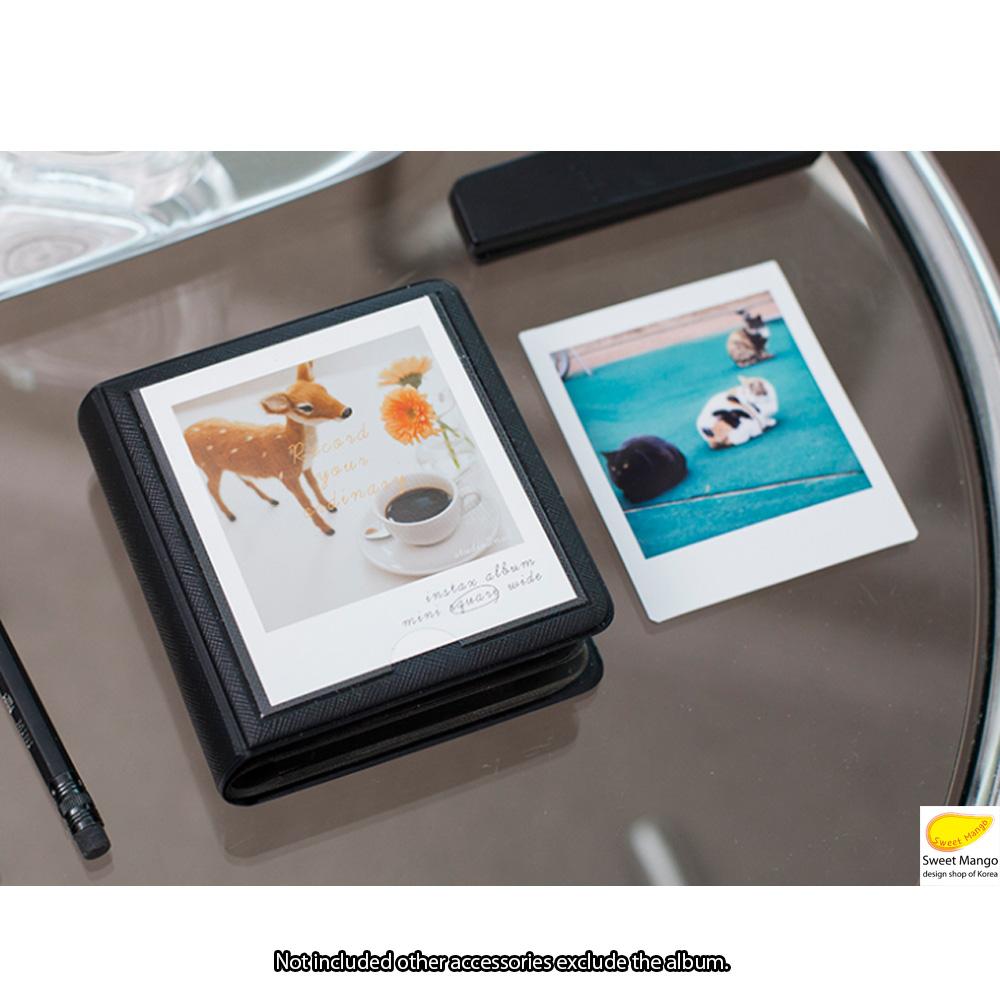 Мини-фотоальбом Polaroid KOREA 2NUL SQUARE V2 для книги для хранения INSTAX с 28 карманами