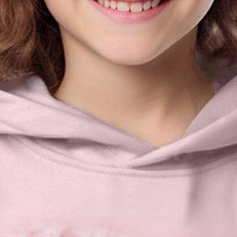 Толстовка с капюшоном с 3D-принтом для девочек, длинный рукав, 3D-принт, осень-зима, активная мода, милый полиэстер, для детей 3-12 лет, для активного отдыха, повседневный, стандартный крой