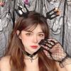 Girls Devil Wings Spider Non-slip Animal Ears Korean Hairbands Women Hair Hoop Halloween Headband