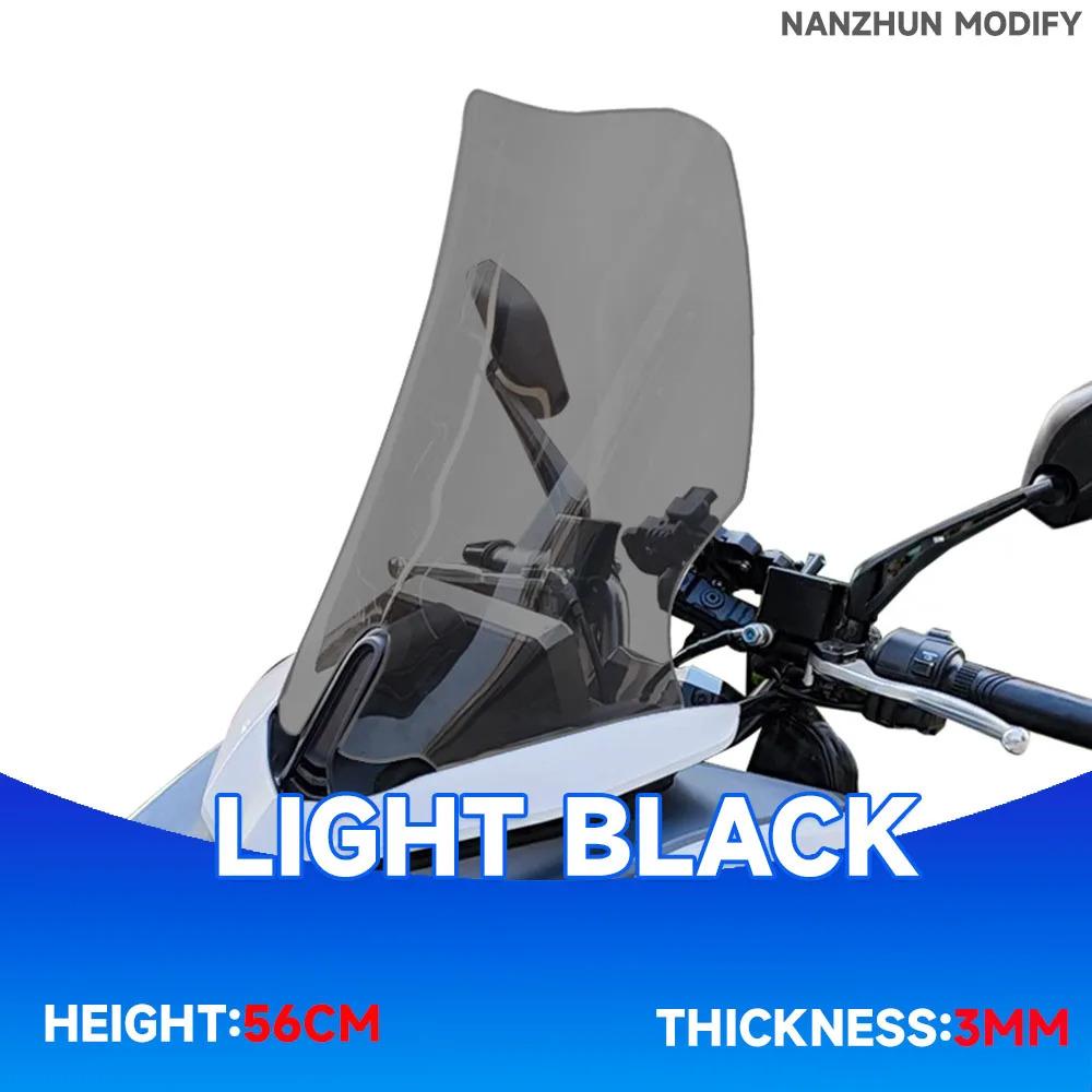 For SYM JET 14 EVO 125 150 200 Motorcycle Accessori Windshield Windscreen Visor Wind Screen Deflector Kit