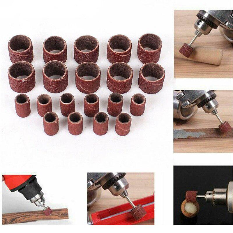 Lots Rotary Multi Tool Cutting Guide Hss Router Drill Bits Attachment Small Electric Grinding Sandpaper Combination Accessories
