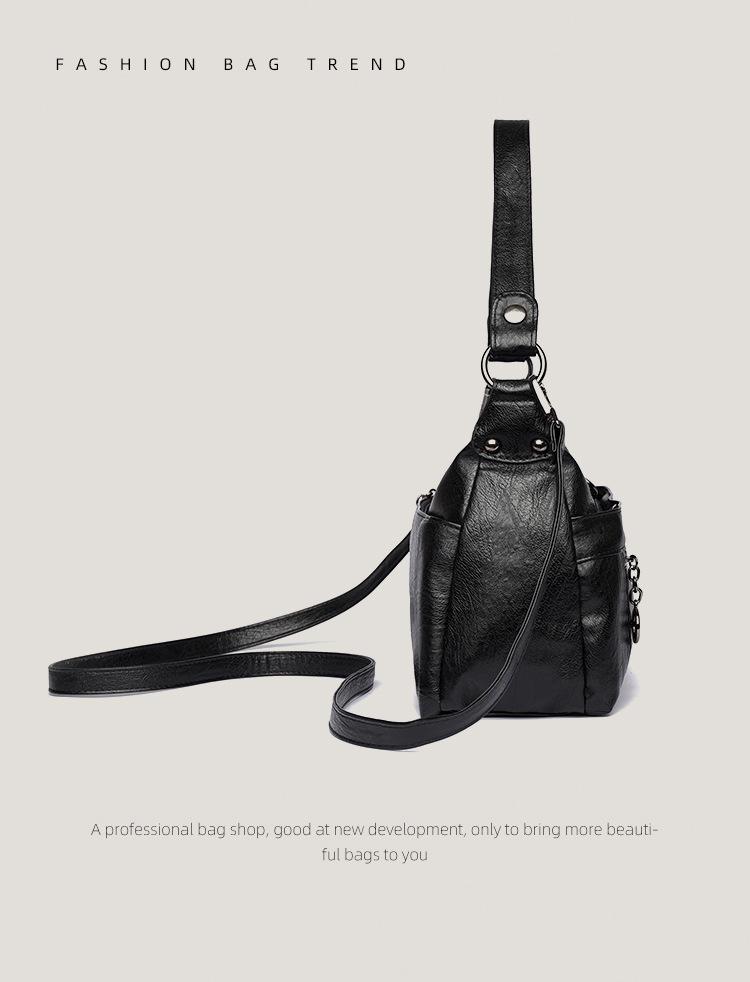 Kangaroo 2025 Ретро Универсальная женская сумка через плечо для повседневной носки