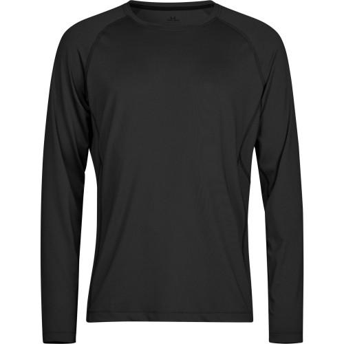 Tee Jays Mens CoolDry Long-Sleeved Crop T-Shirt