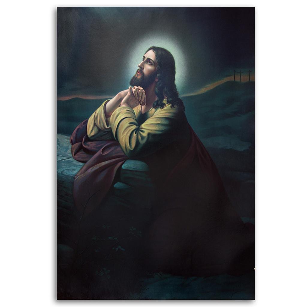 Canvas Print, Prayer of Jesus In the Garden of Olives