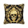 Rococo Kaleidoscopic Floral Cushion Cover 45x45cm European Baroque Art Velvet Nordic Throw Pillow Living Room Decoration
