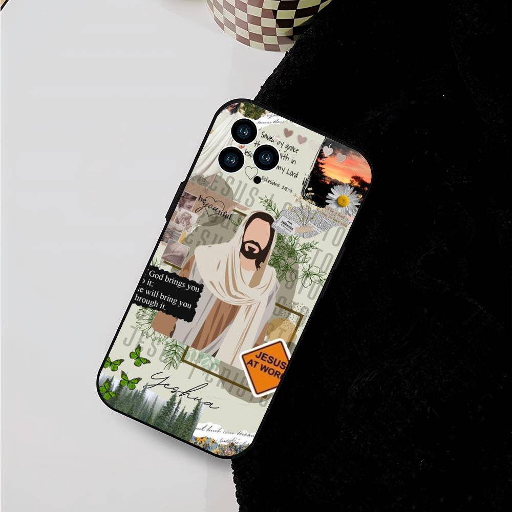 Христианская религиозная Иисус Для iPhone 17 Air 16 Pro Max 15 14 13 Полное покрытие Противоударное MagSafe Чехол