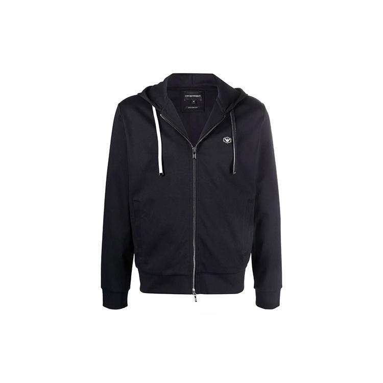 Emporio Armani Толстовка на молнии с нашивкой-логотипом 8N1MG0-1JBTZ-0920