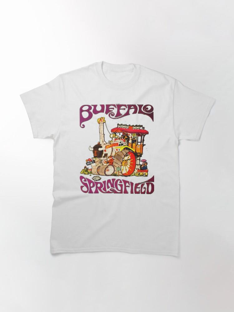 Buffalo springfield Steam Tractor Psychedelic Folk Rock Band Classic T-Shirt