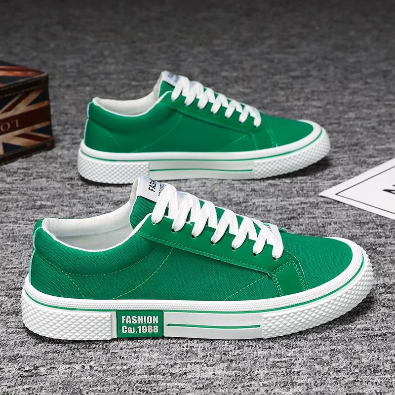 Hot Sale Fashion Red Canvas Shoes Men Classic Low-top Men's Canvas Sneakers Harajuku Hip Hop Skateboard Shoes Men Casual Sneaker