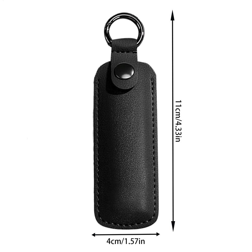 USB Flash Drive Pouch USB Storage Leather Case Protective Cover USB Drive Protection Box With Key Ring For U Disk Flash Drive