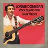 7-дюймовая пластинка LONNIE DONEGAN - Rock Island Line CHS2205 Chrysalis 1978 UK Рок Б/У