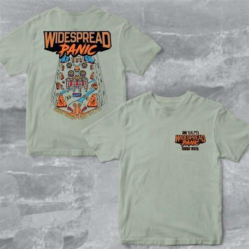 RARE!Comfort Color Widespread Panic Chicago Illinois 2026 Tour Merch Event Shirt