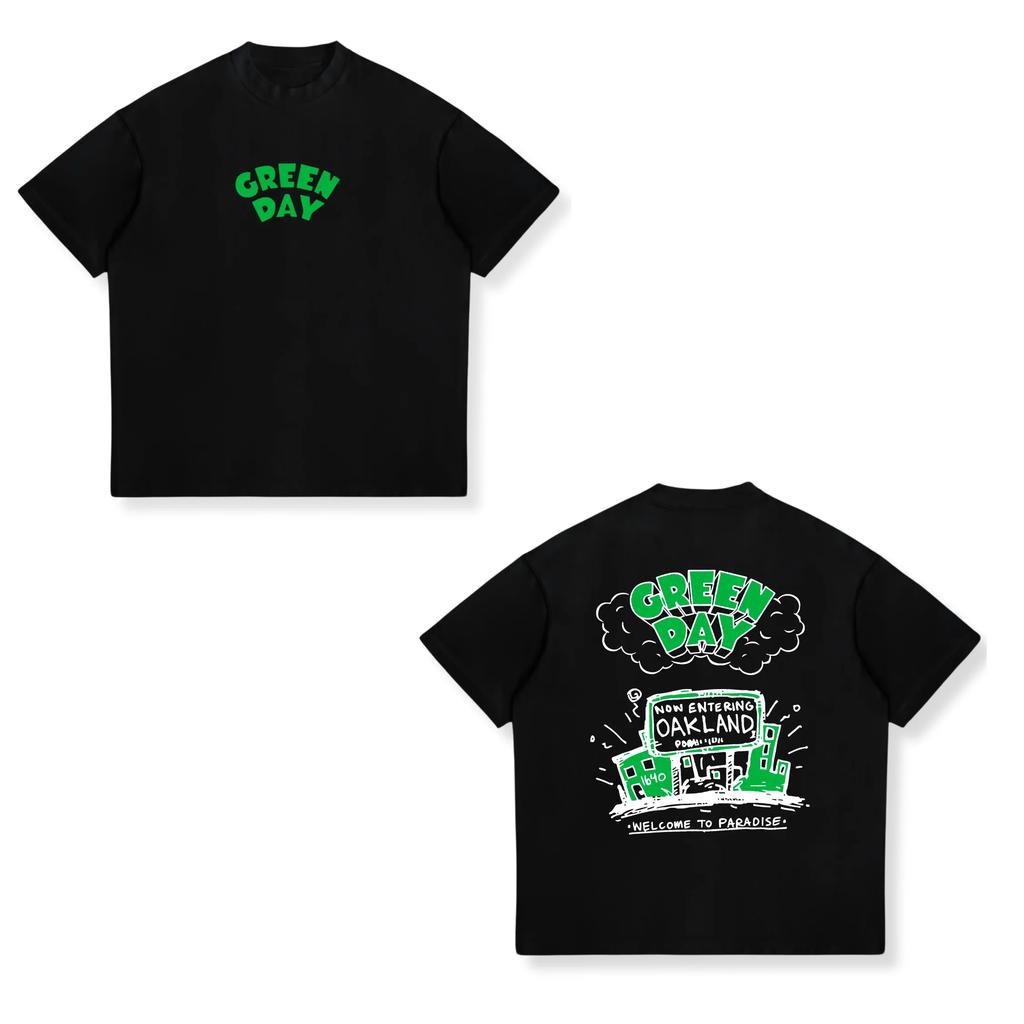 2026 Green Day American Idiot Hysteria T Shirt Unisexs Rock Music Classic Band Tee Shortsleeved Women Fashion Street Top